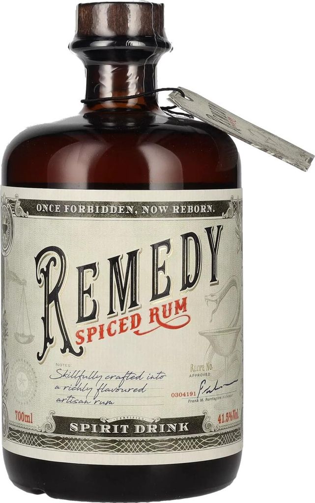 Remedy Spiced Rum Spirit Drink 41,5% Vol. 0,7l Image du produit 