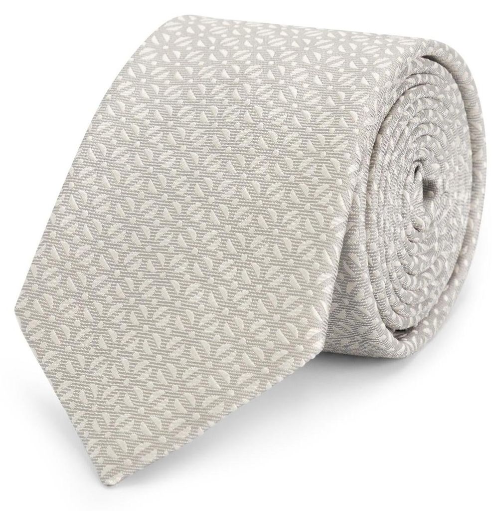 Gents – Krawatte – Herren Krawatte - Seide - Hellgrau