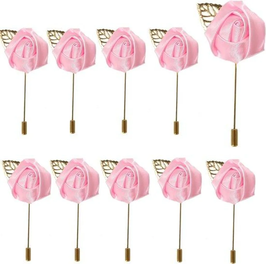 Broches fleurs lot de 10 : la solution chic et durable pour mariages