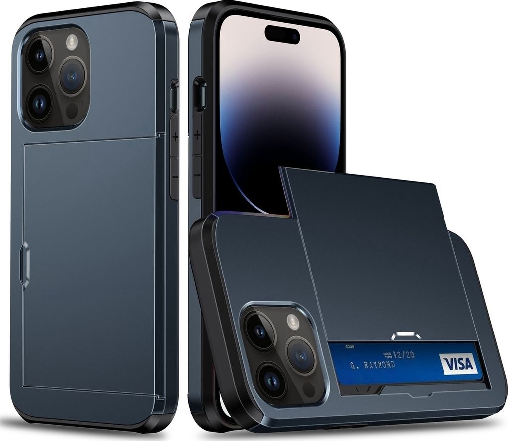 Mobigear Card iPhone 15 Pro Hülle Hardcase Backcover Produktbild 