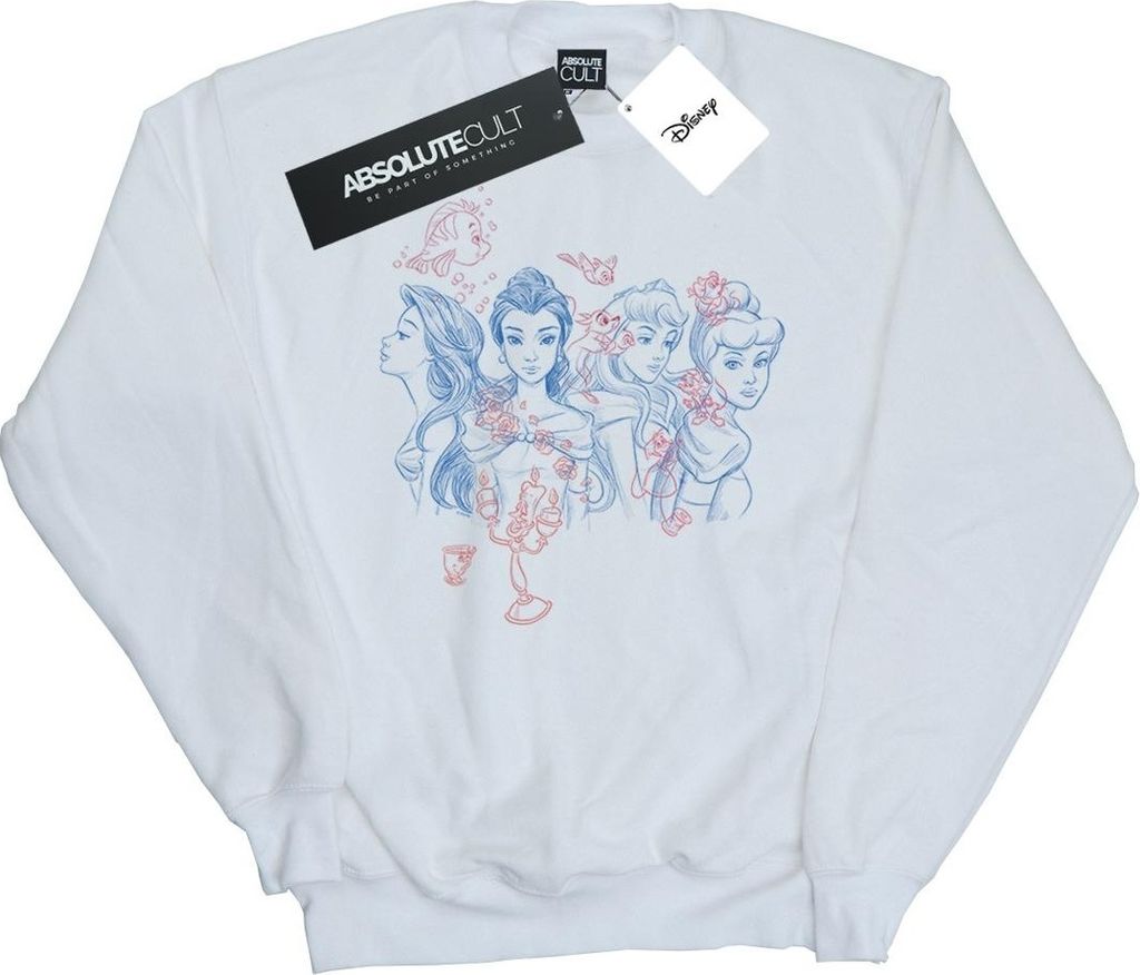 Disney - Sweatshirt für Mädchen BI32524 (152-158) (Weiß)