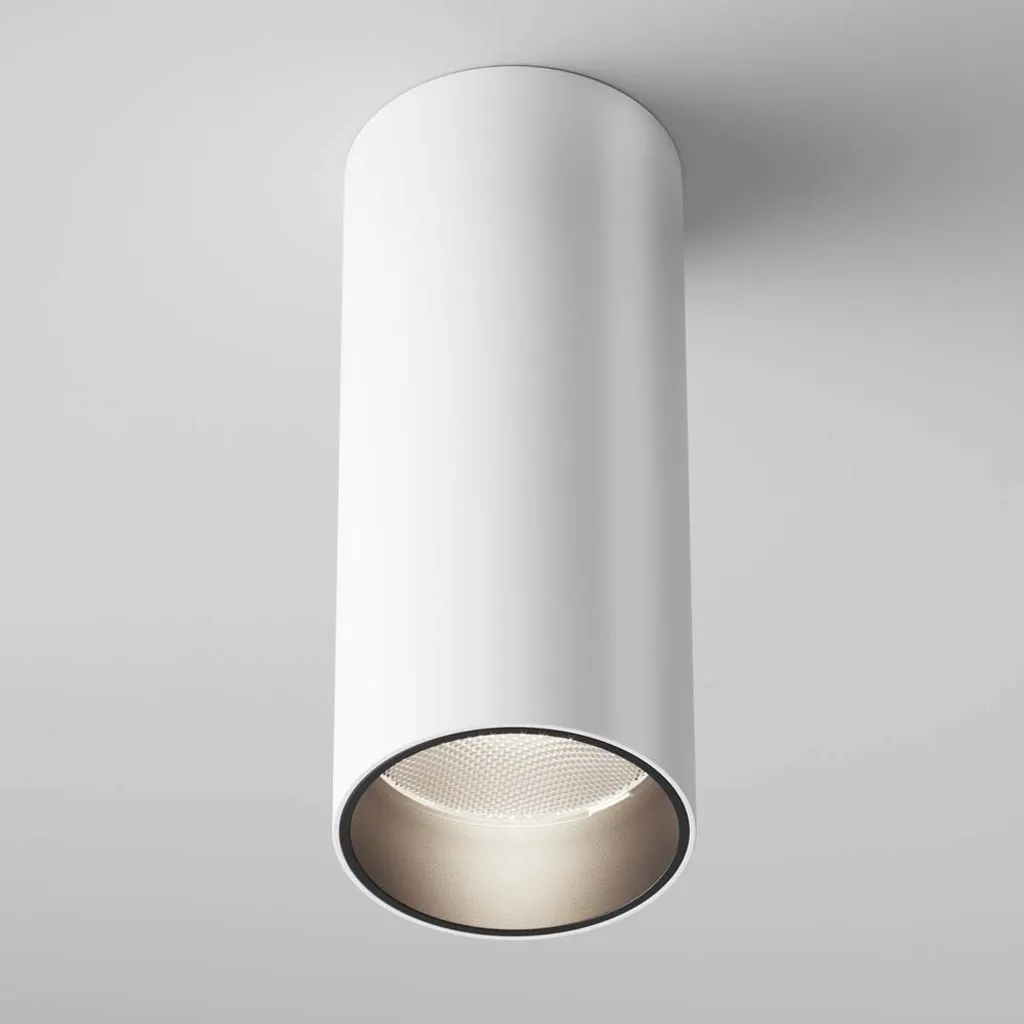 Plafonnier LED apparent blanc : solution éclairage sans encastrer
