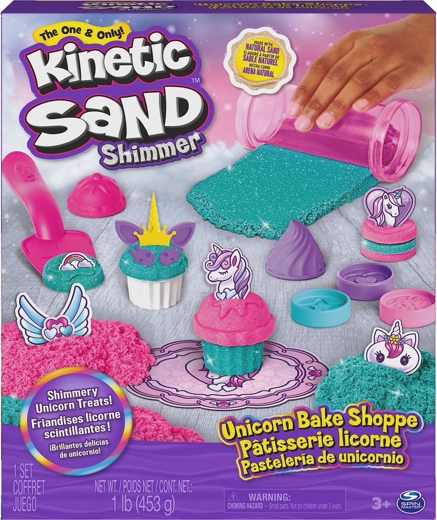 Spin Master Kinetický piesok - zadná súprava jednorožca, Obrázok produktu