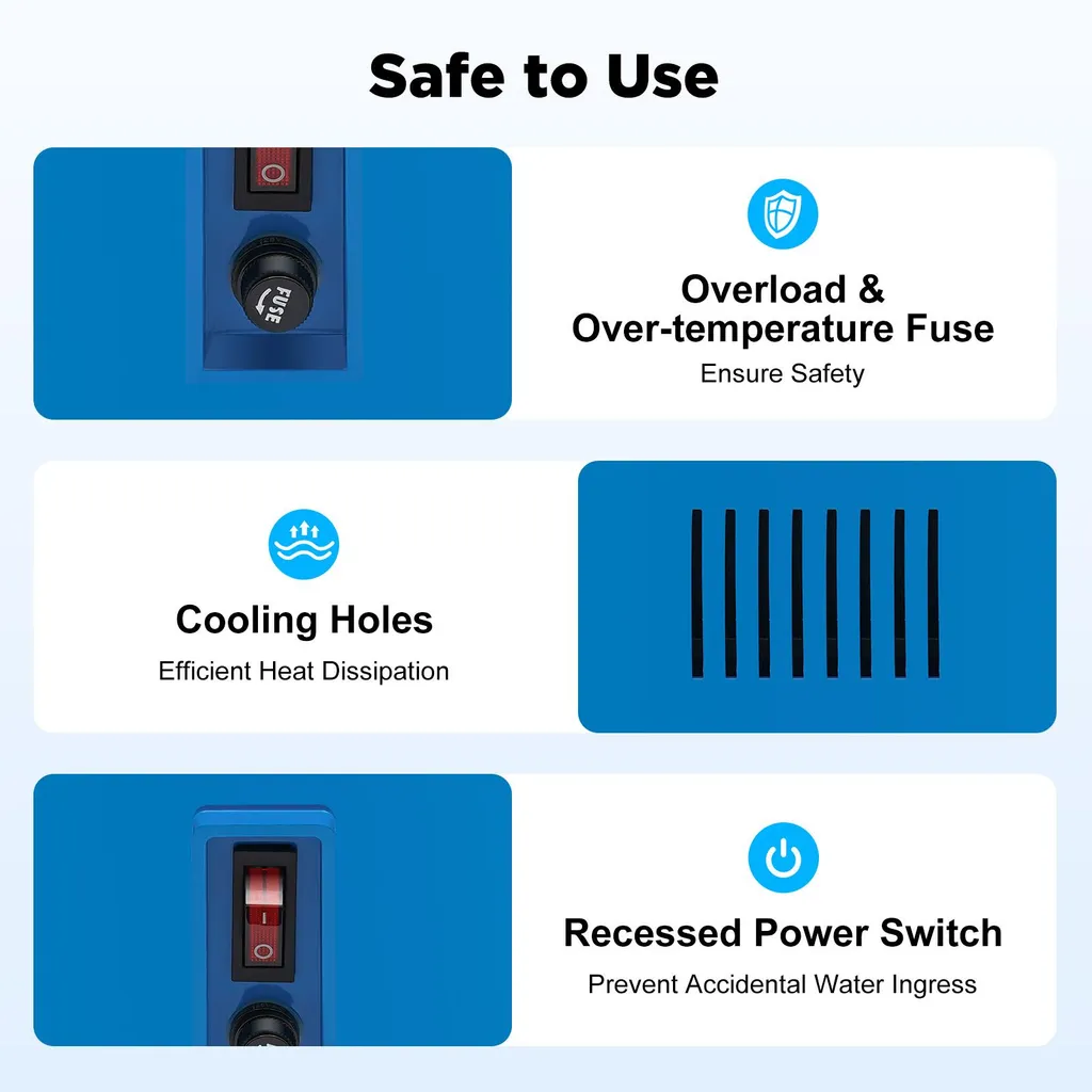 Mini ponceuse pour recoins difficiles : rapidité et précision bleu EU - 4