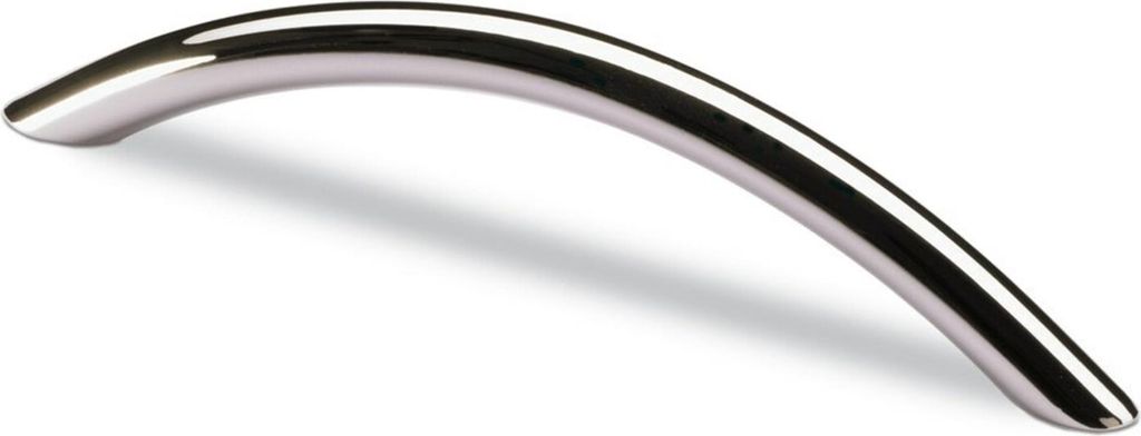 Hettich Griff Nicia, ??? 96, L 112 mm, H 30 mm, ø 10 mm, Verchromt glanz