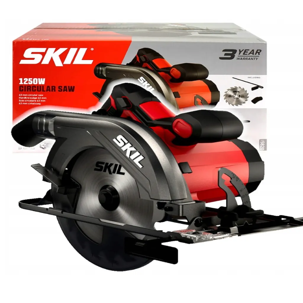 Sega Circolare SKIL 5820 AA 184mm | Elettroutensile 1250W per Hobby