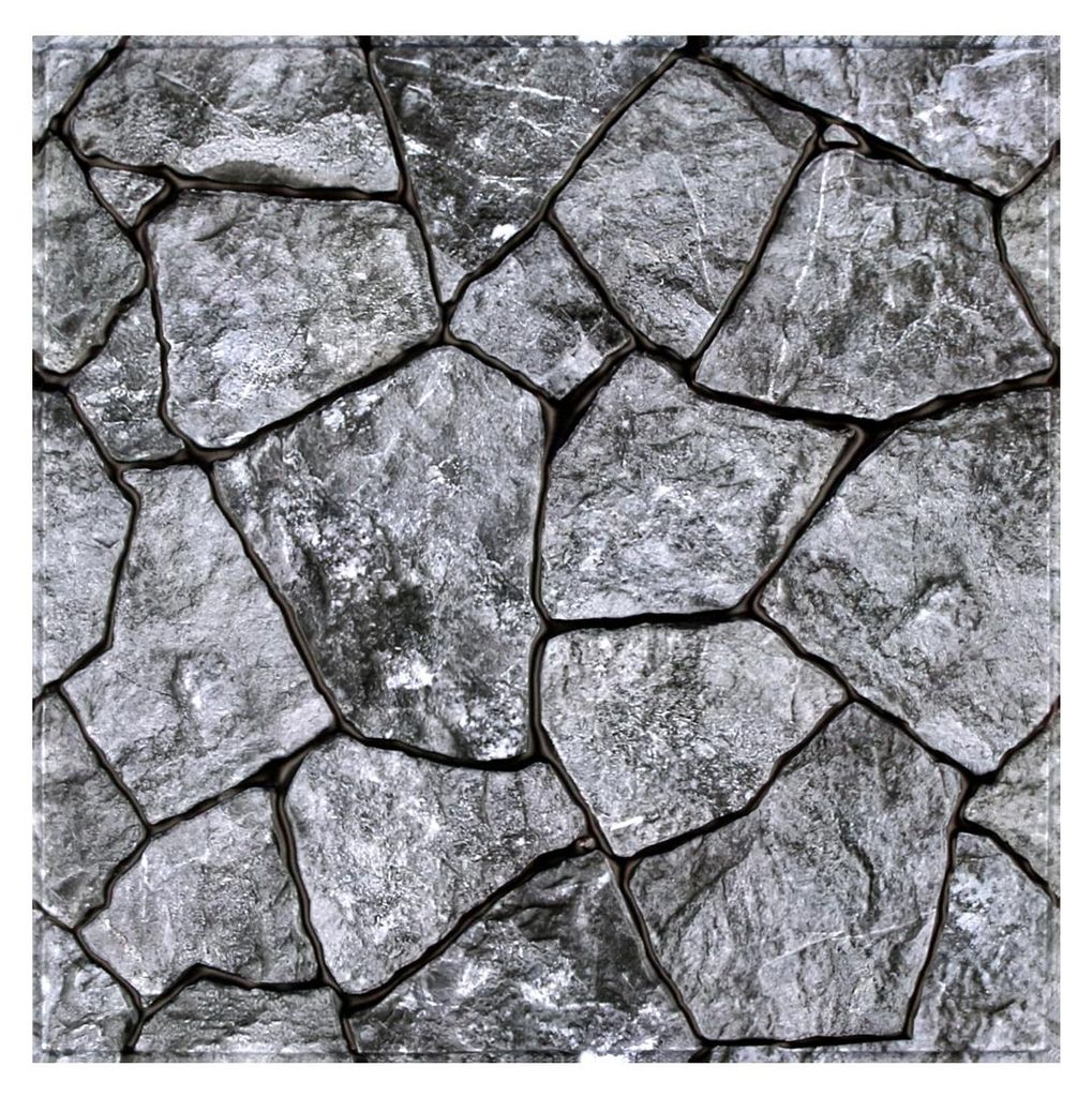 3D-Wandpaneele in Steinoptik, selbstklebend, 10 Stück, 3D-PVC-Wandverkleidung, Wandaufkleber, selbstklebende 3D-Tapete, 30 x 30 cm Wandpaneel für...