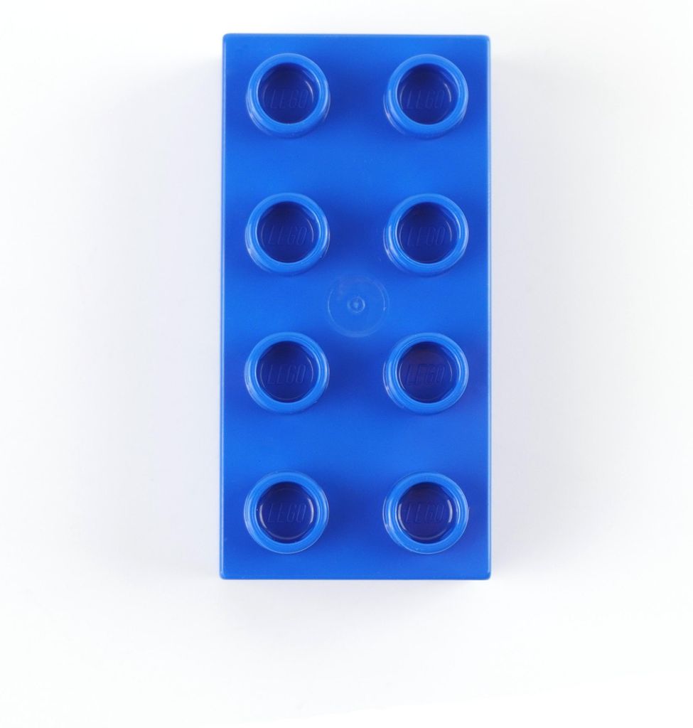 LEGO® DUPLO® 2x4 Steine Bausteine Grundbausteine Blau - Produktbild 
