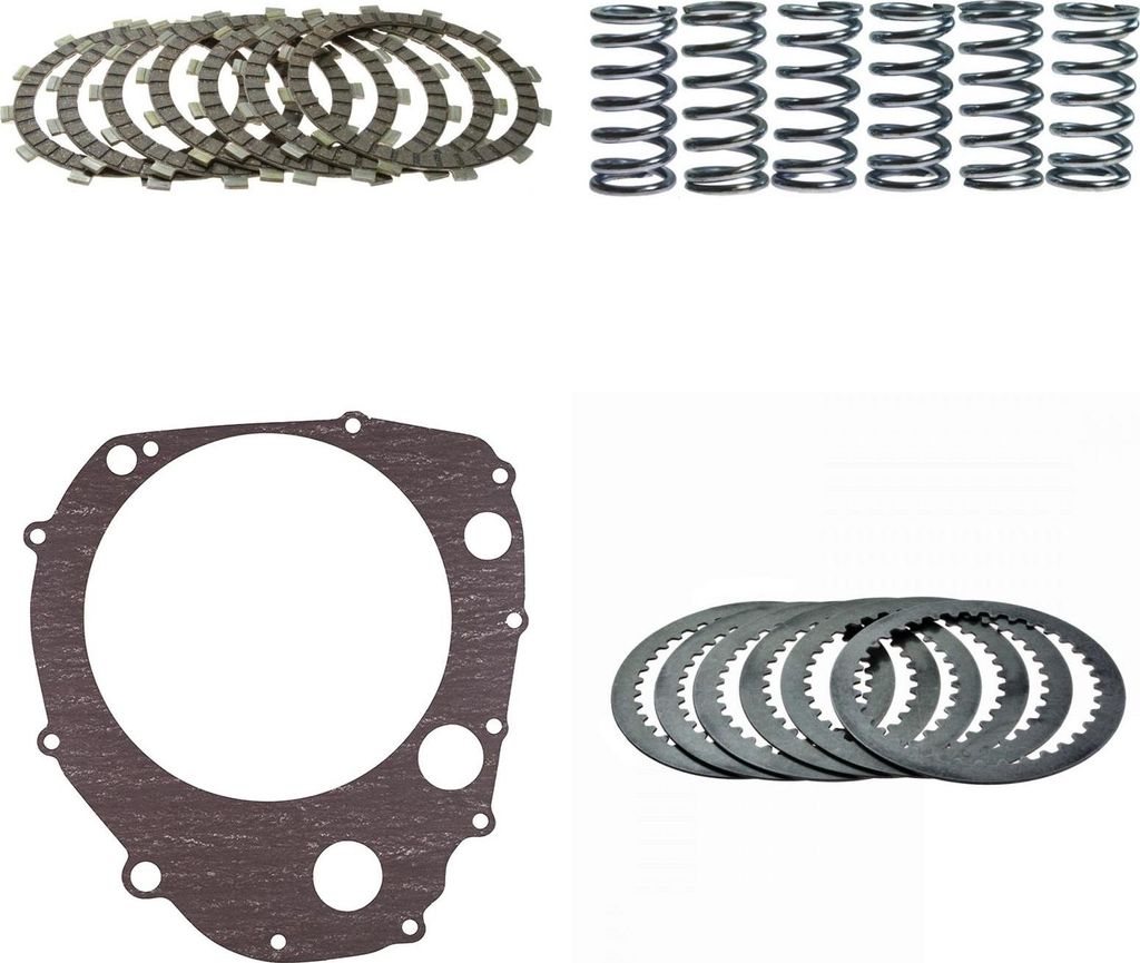 Kupplung komplett Lamellen Federn Dichtung Scheiben für Suzuki GS 550 M Katana Baujahr 1981-1983 von pamoto - Neu