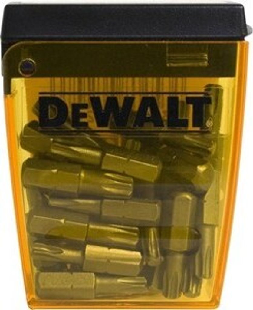 DEWALT Tic Tac Box mit 25 St. Bits TX40 T40x25mm
