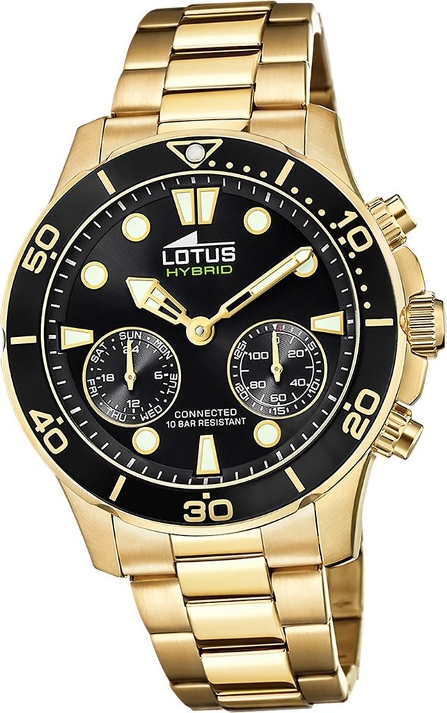 Lotus Edelstahl Herren Uhr Armbanduhr gold Sport Elegant Classic D2UL18802/2