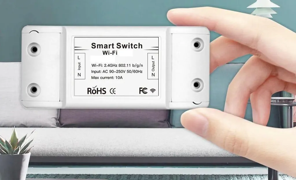 Interrupteur Intelligent WiFi Tuya Smart Life Relais Commande à Distance