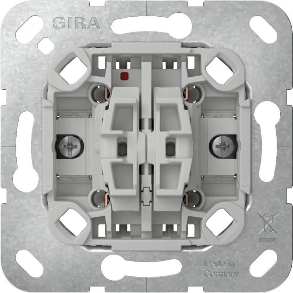 Gira Wipp-Jal.taster o.Kr. Einsatz 387800