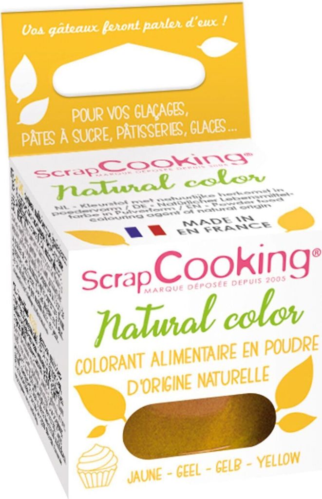 Natürliche Lebensmittelfarbe - Gelb