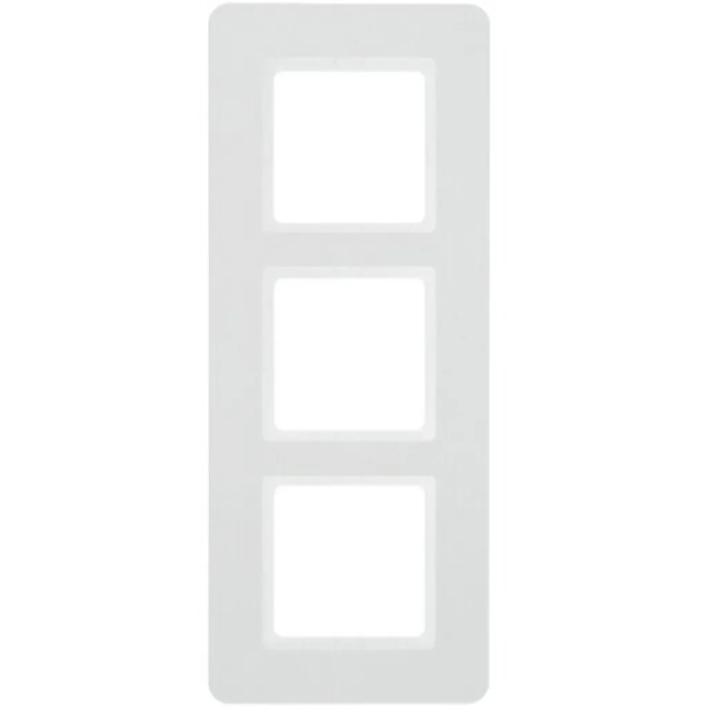 Cadre triple horizontal ou vertical blanc pws/samet 10136189 robuste