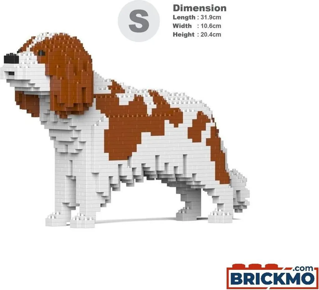 JEKCA Bricks Cavalier King Charles Spaniel 01-M01 ST19PT36-M01 Blocs