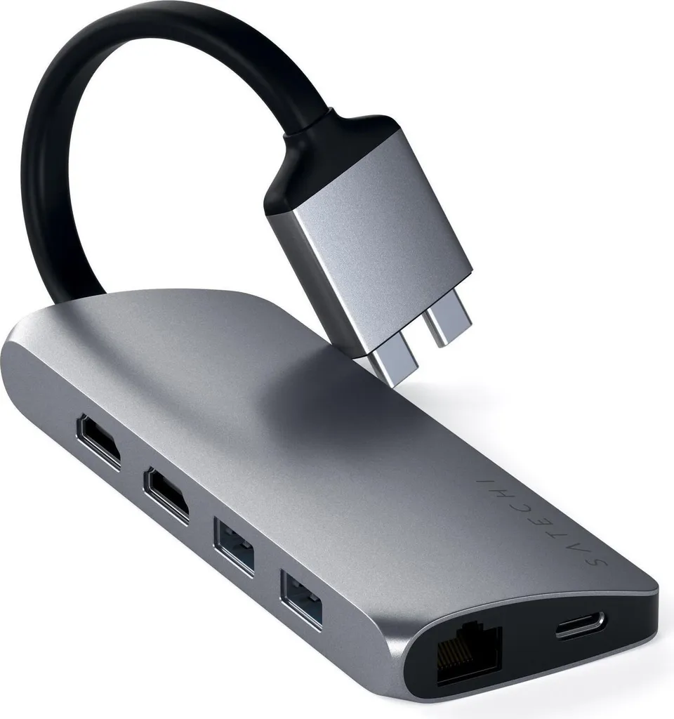 Adaptateur Multiport USB-C Hub avec HDMI et Ethernet pour Laptop et Mac