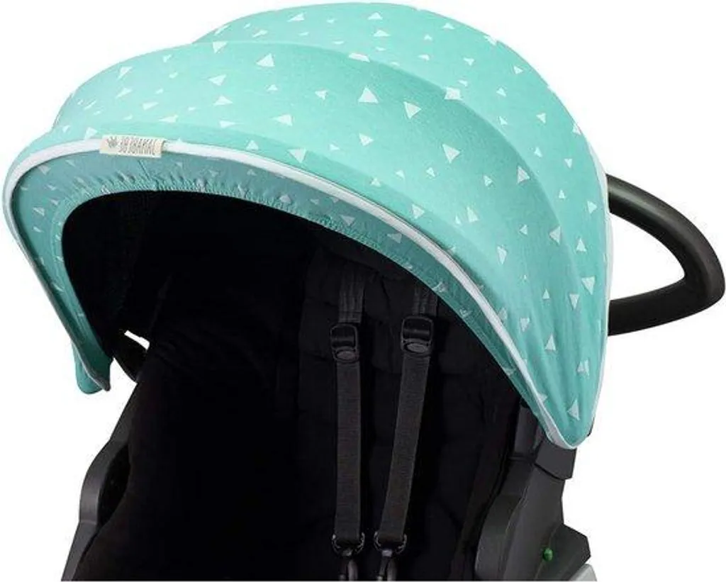 Poussette en tissu compacte de 21 cm, jouet plat peu encombrant