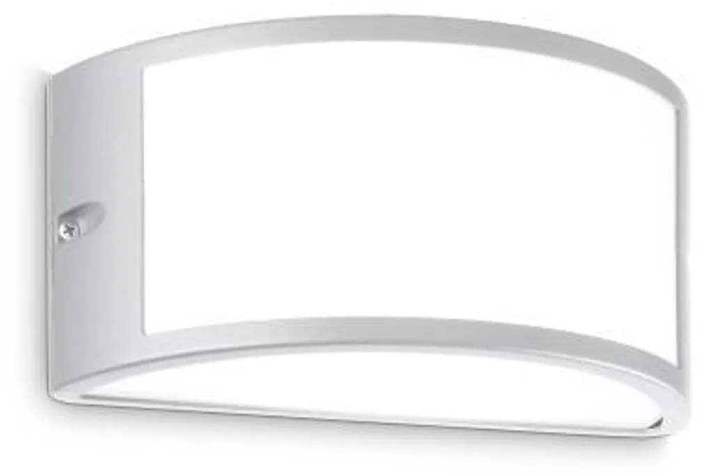 Applique de Terrasse Rex : Éclairage Mural Aluminium Gris E27 60W