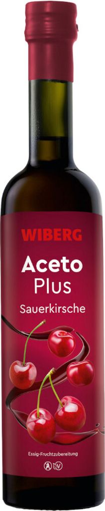 Wiberg AcetoPlus Aceto di ciliegie aceto di frutta Immagine del prodotto 