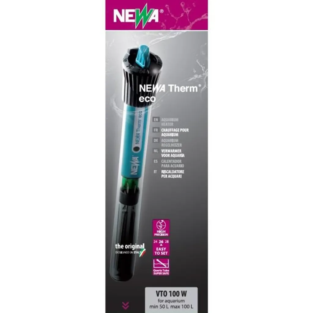 Évitez le Froid en Aquarium avec le Chauffage Visitherm EcoVto 100W Or