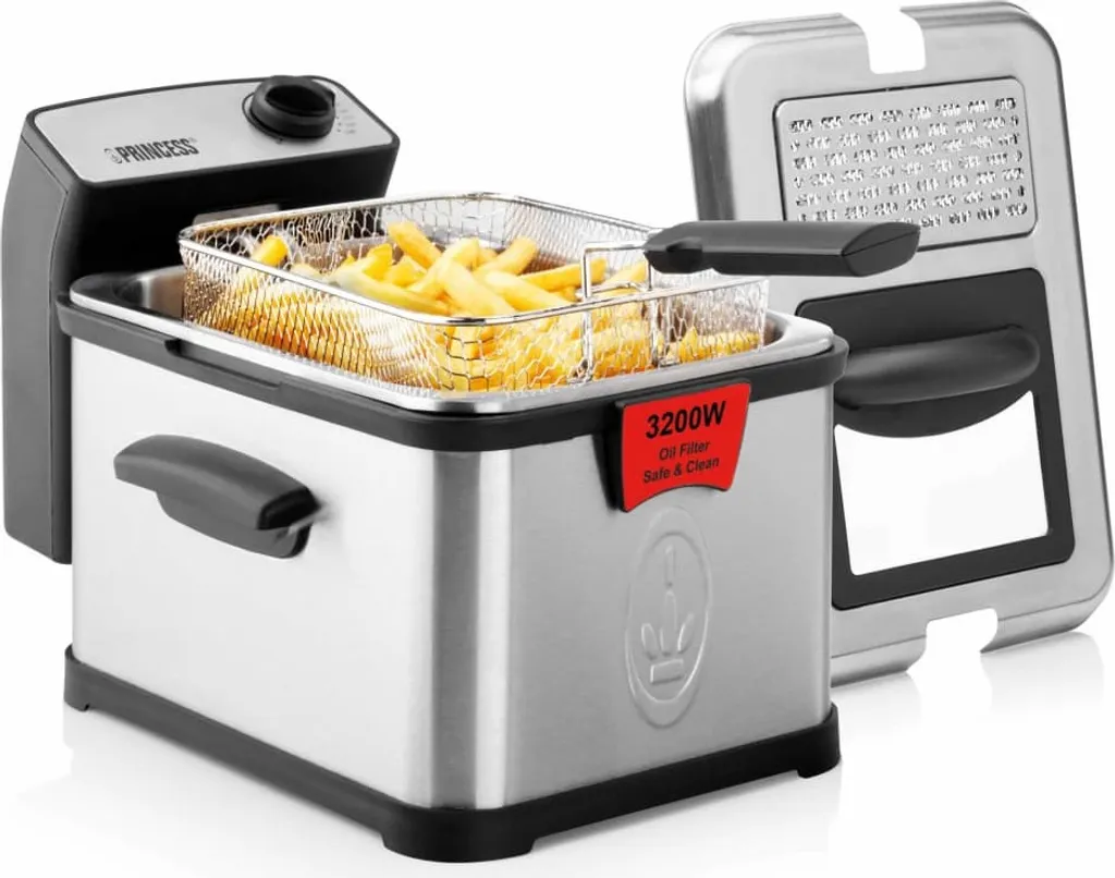 Princess 183001 Friggitrice Superior 3L 3200W - Potenza Professionale - 2