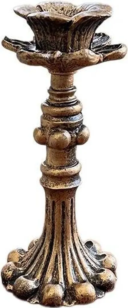 Portacandele vintage, design rustico, utilizzo versatile, stile 3