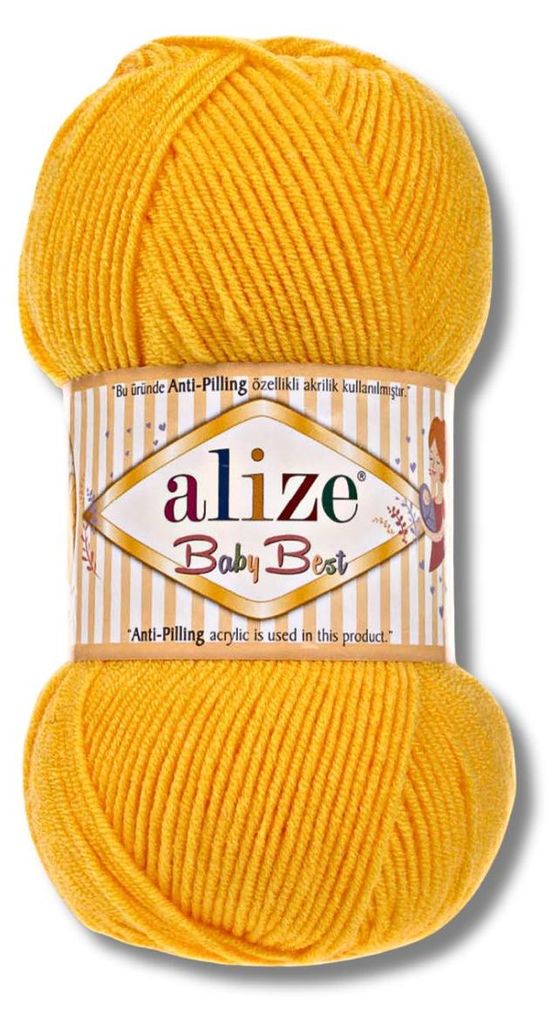 Alize 1x 100g Baby Best Wolle, Antipilling, Uni, Häkeln, Stricken (216)