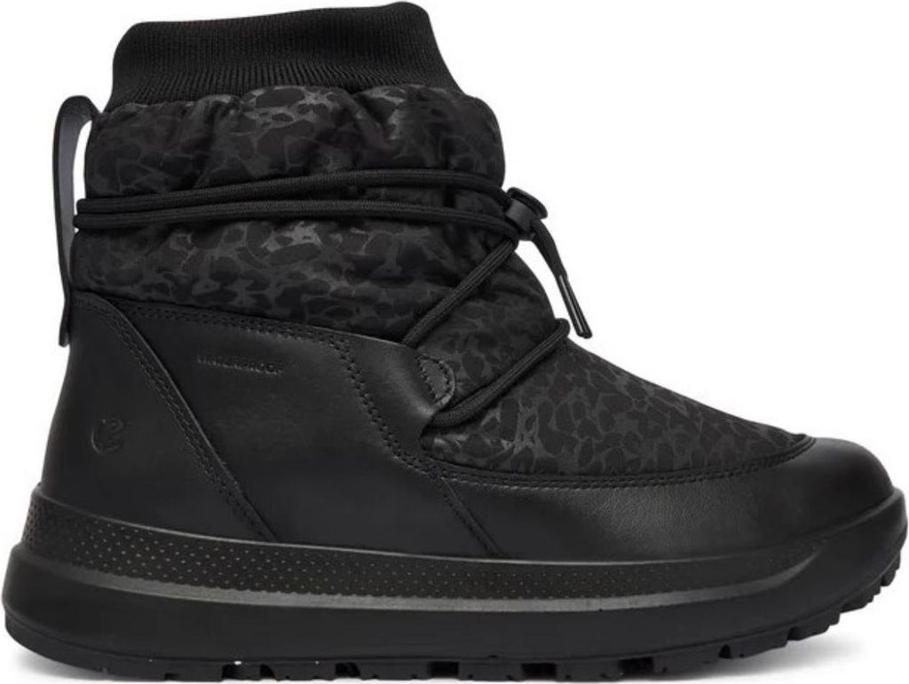 Ecco Winterstiefel mit reflektierendem Textil, wasserdichter Membran und 200g PrimaLoft Bio Isolierung