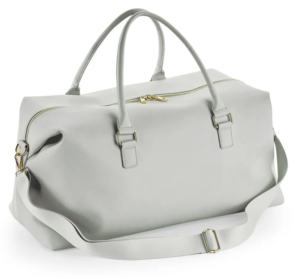 Grand sac de voyage Boutique FK1091 gris clair - Finition haut de gamme