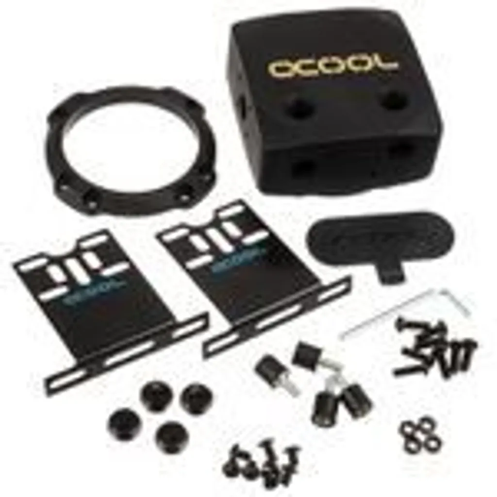 Couverture de glace D5 Alphacool en laiton : silence et débit optimisés