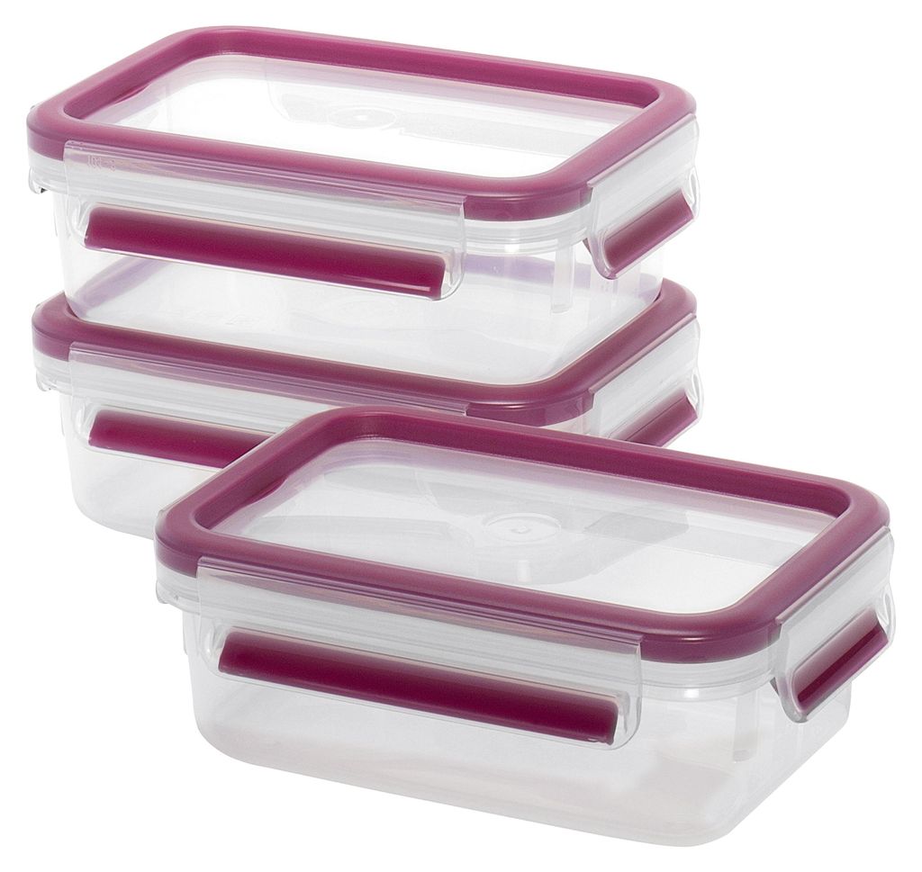 EMSA 515582, Box, Obdĺžnikový, 0,55 L, Ružová, Priehľadná, Obrázok produktu 