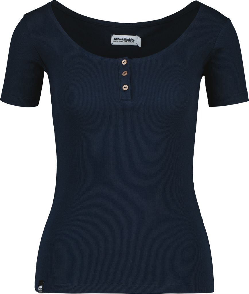 alife and kickin RosaAK A Shirt Damen Kurzarmshirt, T-Shirt