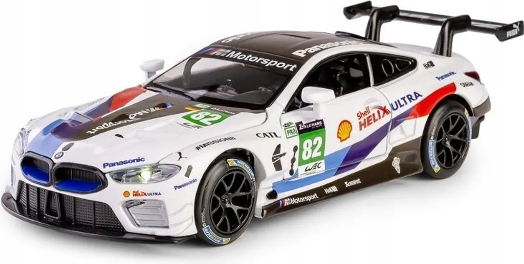 Miniature DAFFI RMZ 1:32 BMW M8 GTE 2018 Métal Réaliste 81208