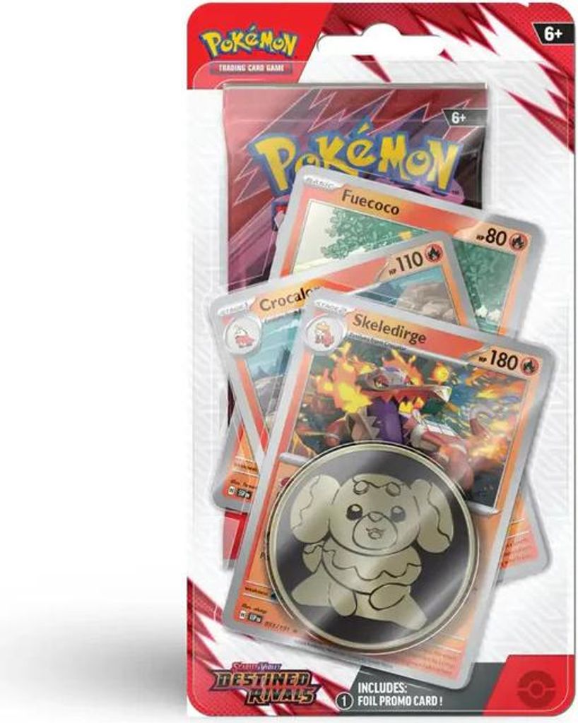 Pokemon Destined Rivals: Skeledirge Premium Checklane Blister