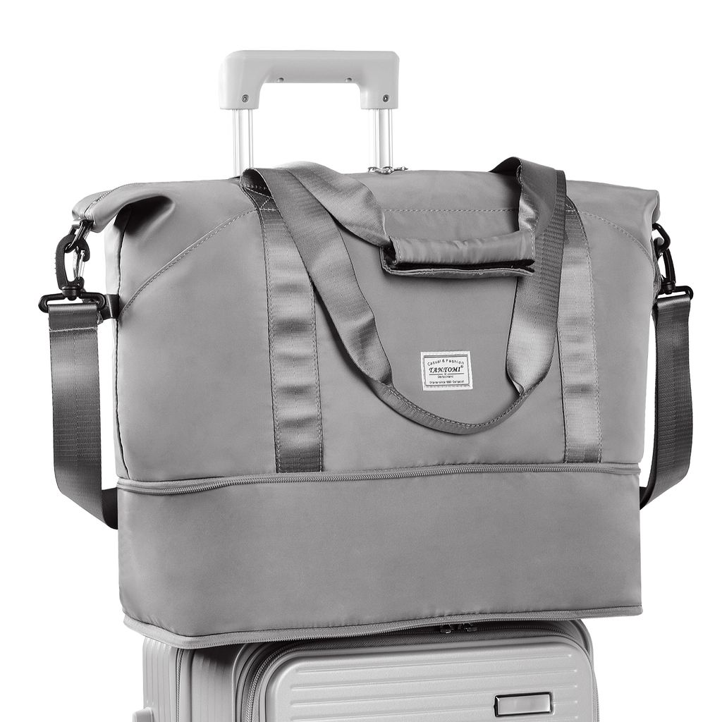 Mofut Reisetasche Damen Sporttasche Handgepäck Tasche Schwimmtasche Wasserdicht Travel Bag Duffle Bag Fitnesstasche Trainingstasche für Reise Gym