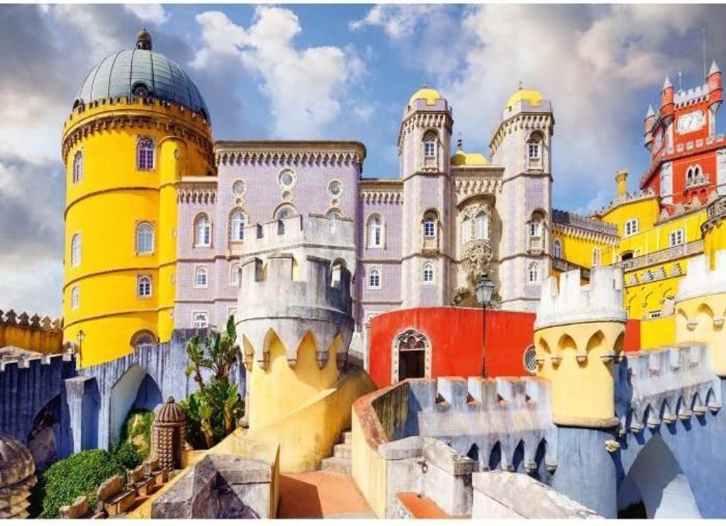 1000-Teile-Puzzle Pena Nationalpalast, Portugal, Highlight Collection, ab 14 Jahren, Palast, 12001314, Ravensburger
