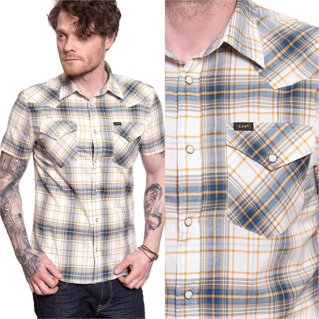 Lee SS Western Bright White L640DKLJ 112115267