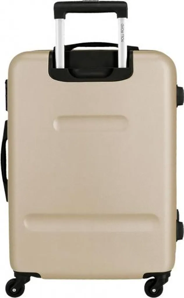 ROLL ROAD Flex Champagne Set de Valises ABS 55-65cm Modèle 5849569