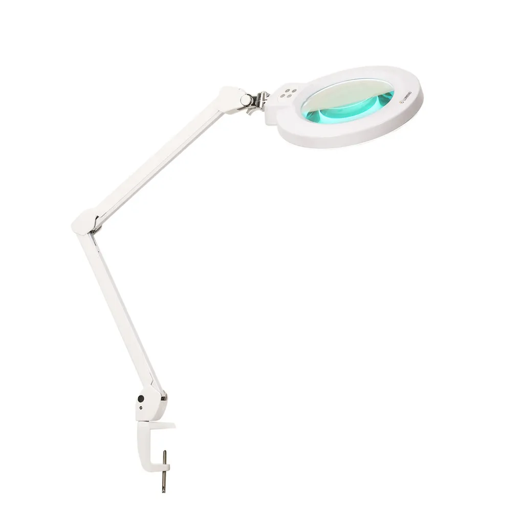 Lumeno 8243Pro Lampe loupe LED 824X-PRO Ø 172 mm blanche 3 dioptries