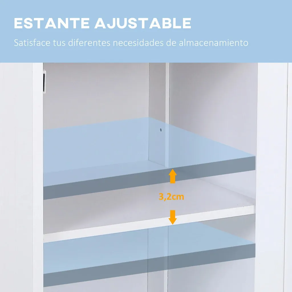 Commode de salle de bain compacte blanche pour optimiser l'espace