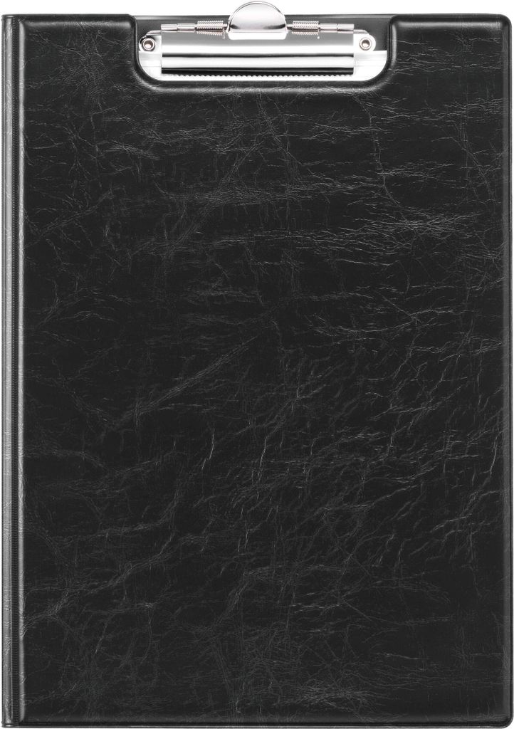 DURABLE Blockmappe A4 mit Dreiecktasche gemasert, 235501 schwarz