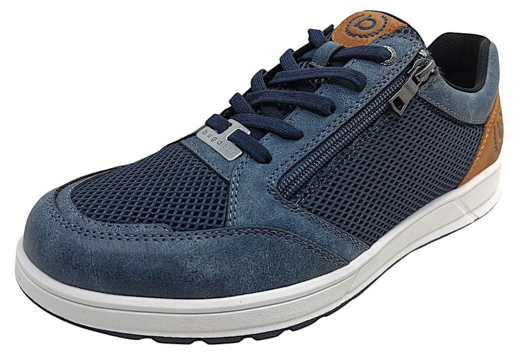 Zapatos para hombre Bugatti Artic, cordones, color azul, Imagen del producto 