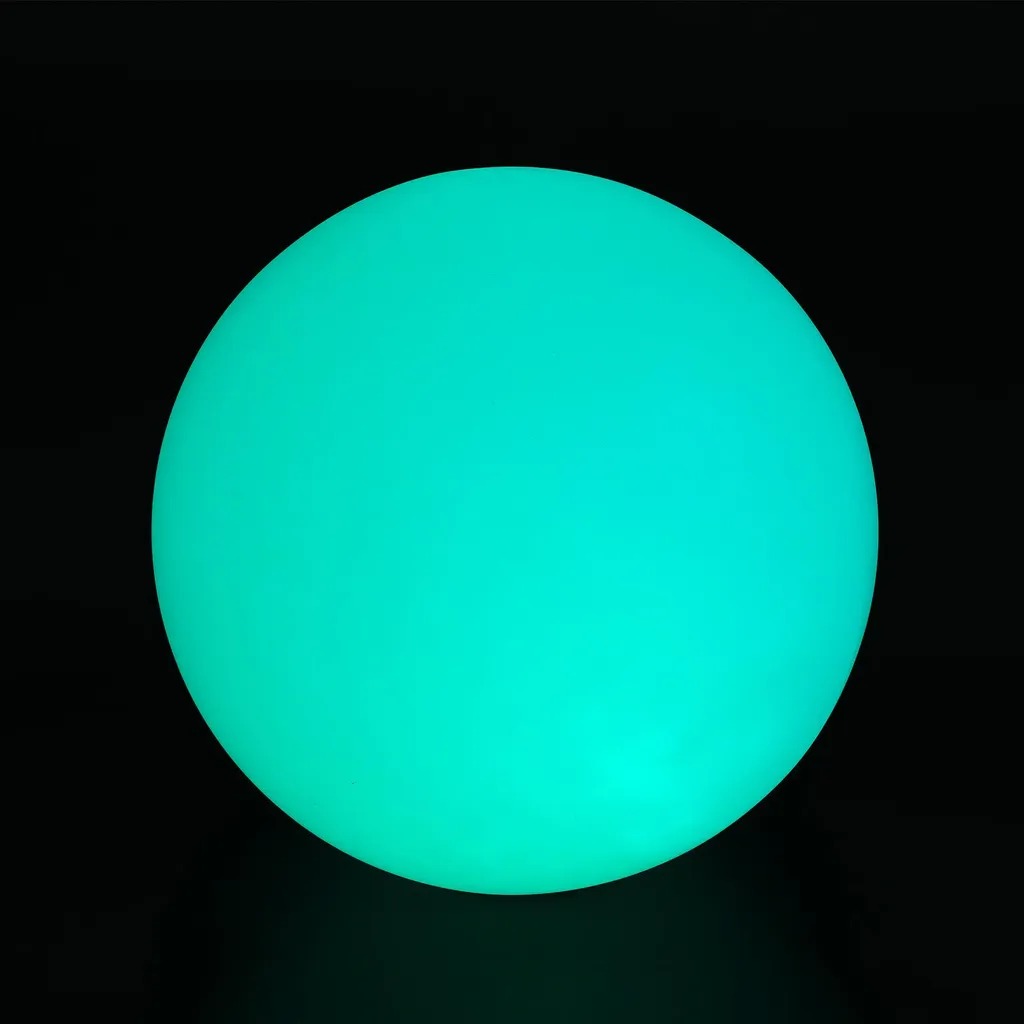 Veilleuse LED ronde et lampe à poser sphérique blanche pour la chambre