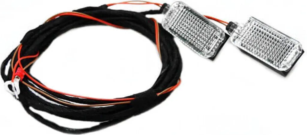 Câble Kufatec et éclairage LED de plancher pour Audi A4 B8 et A5 8T