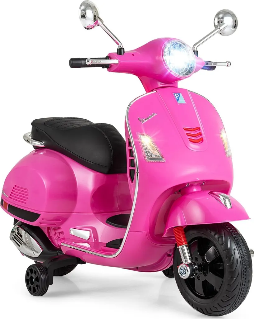Moto Électrique Rose pour Enfant : Idéal pour Jouer en Plein Air 6V