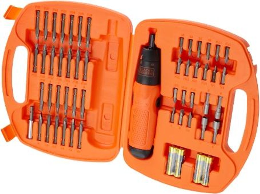 Black & Decker A7071 Batterie-Stabschrauber-Set 54-teilig Produktbild 