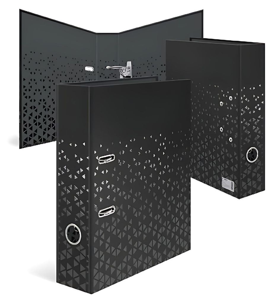 HERMA Ordner A4 Karton Color Schwarz Produktbild 