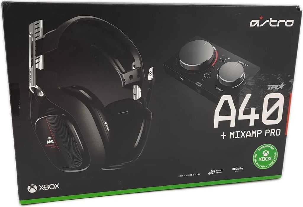 ASTRO Gaming A40 TR Gaming Headset MixAmp Pro TR Sound PC Gaming Kopfhörer ultimativ innovativ Surround Sound ASTRO Gaming A40 TR Gaming Headset MixAmp Pro TR Sound PC Gaming Kopfhörer ultimativ innovativ Surround Sound
