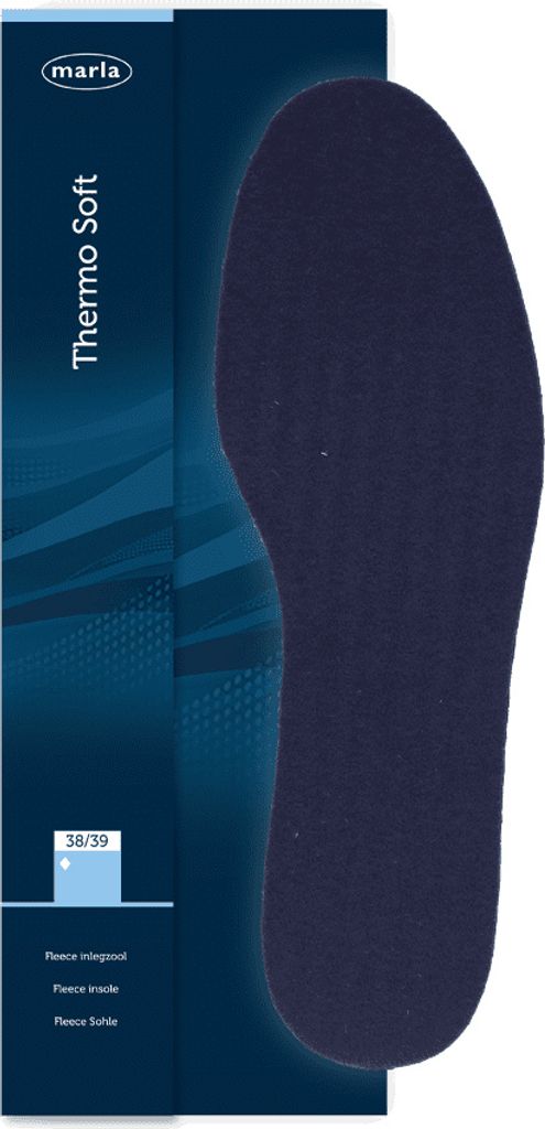 Marla Thermosoft Fleece Einlegesohlen - Thermofleece Einlegesohlen - Größe 36/37